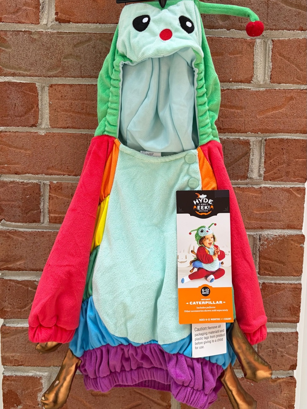 Kids' Caterpillar Costume Hat in Multi-Color